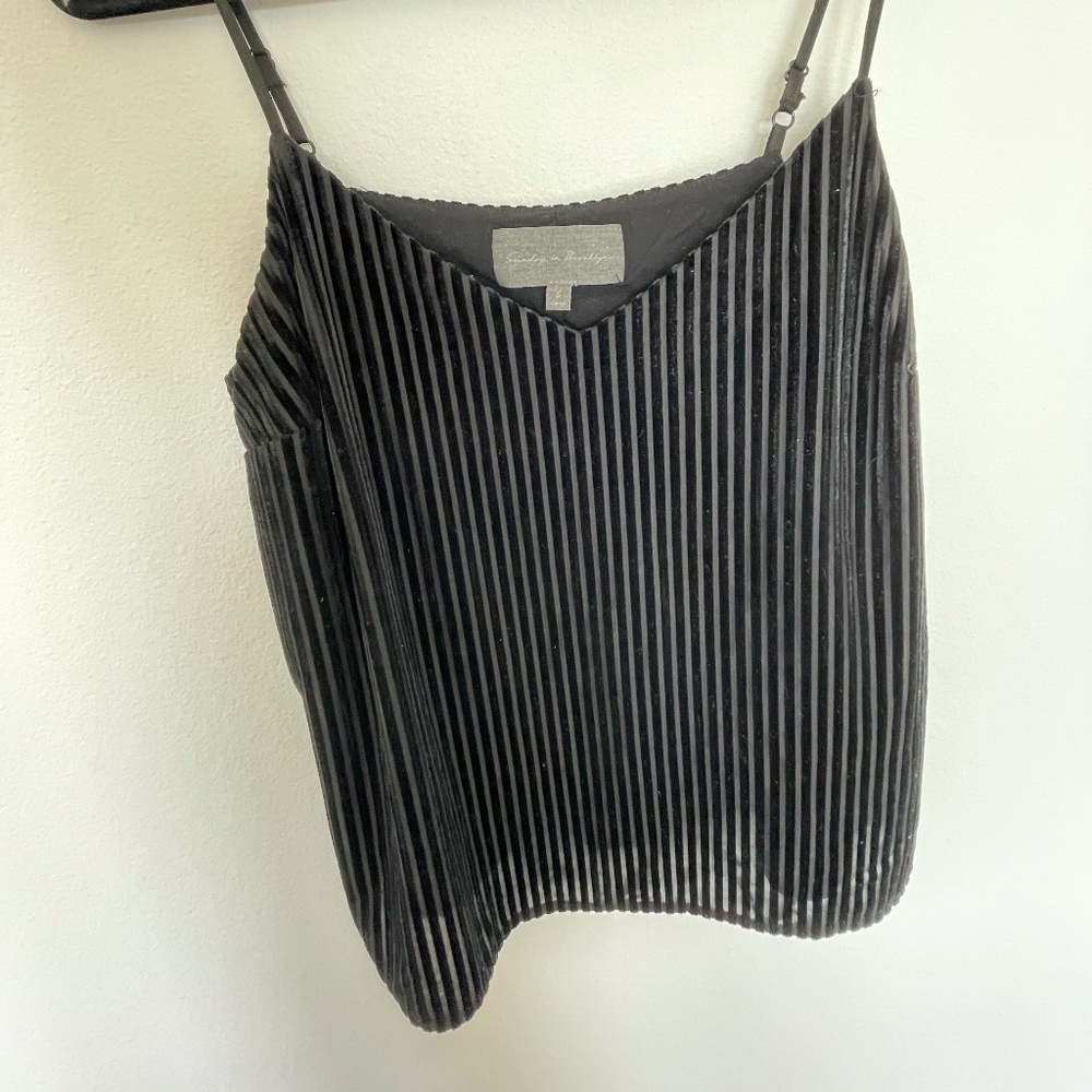 Sunday in Brooklyn Small Black Camisole